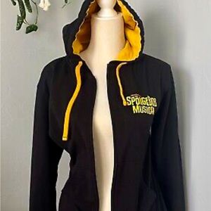 COPY - COPY - COPY - Nickelodeons The SpongeBob Musical Logo Hoodie Adult Size M